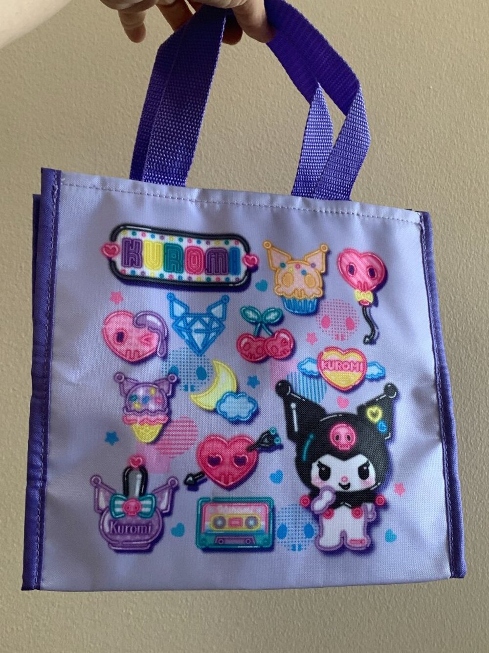 Sanrio Kuromi Mini Shopping Bag